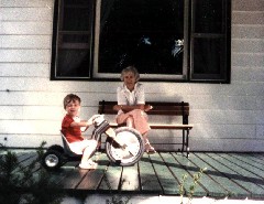 Alice Haydock Bennett; Ben Dorrough; BIg Wheel tricycle